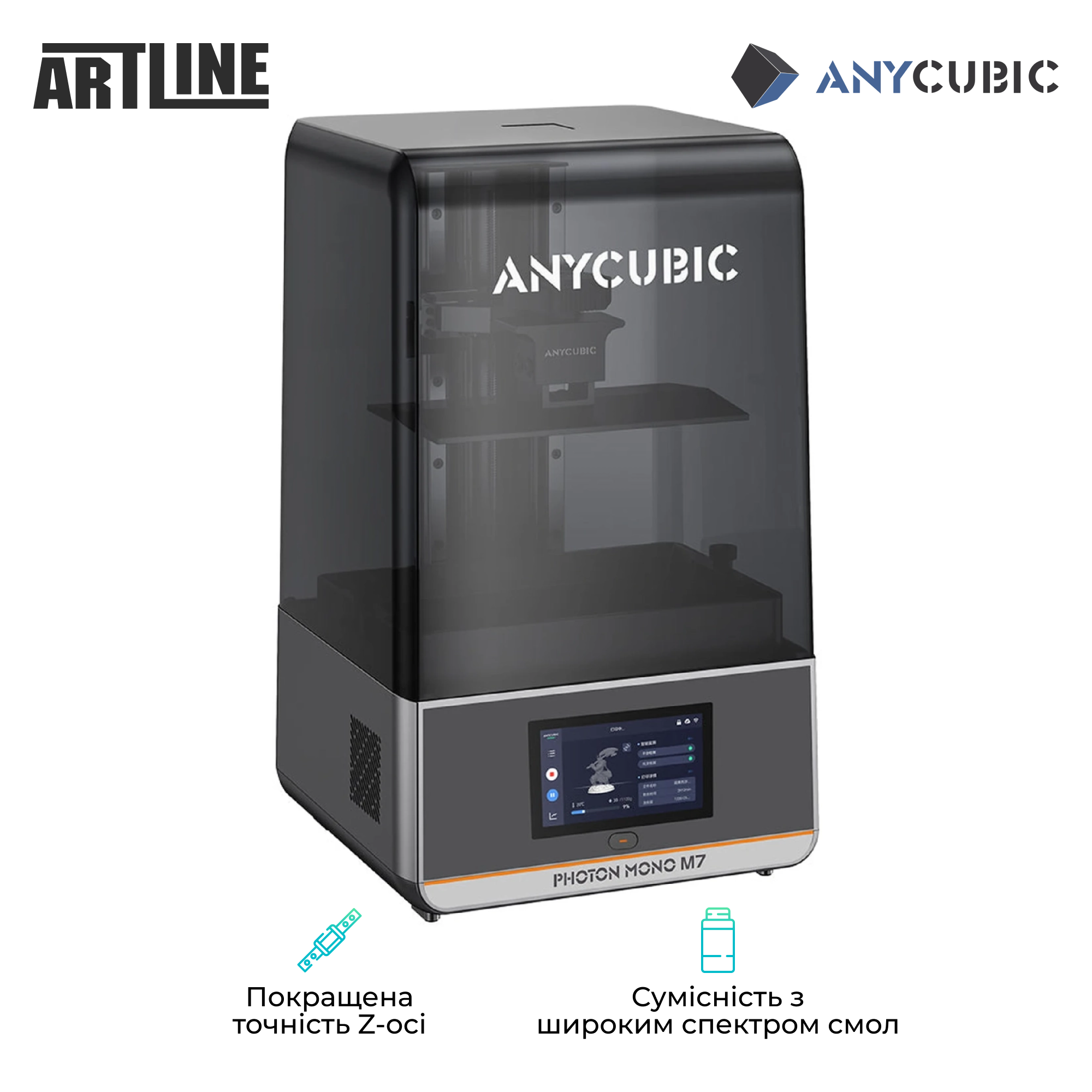 Купити 3D принтер Anycubic Photon Mono M7 - фото 4