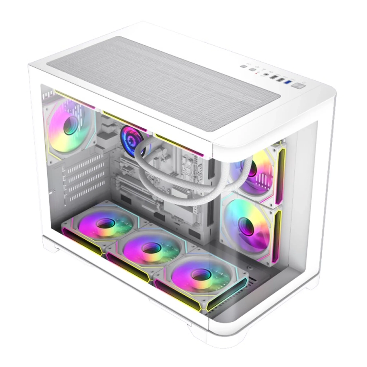 Купить Корпус Gamemax HYPE-M White - фото 3