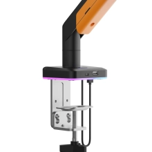 Купить Кронштейн Anda Seat Stealth PRO II RGB Orange (AD-W-A9X-1S-BO) - фото 9