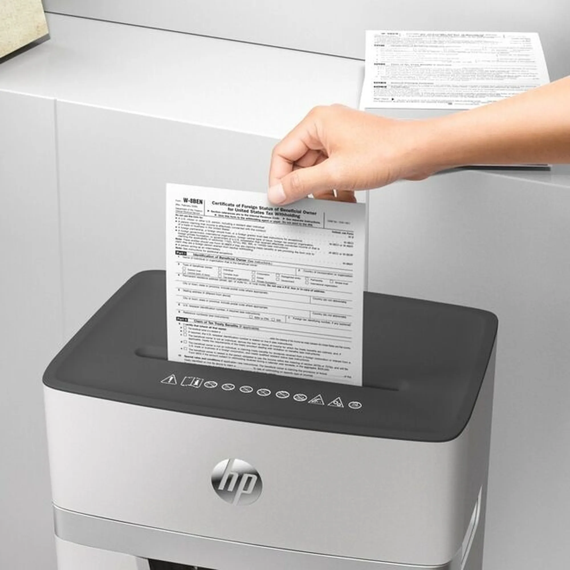 Купить Уничтожитель документов HP OneShred 10MC (2804) - фото 9