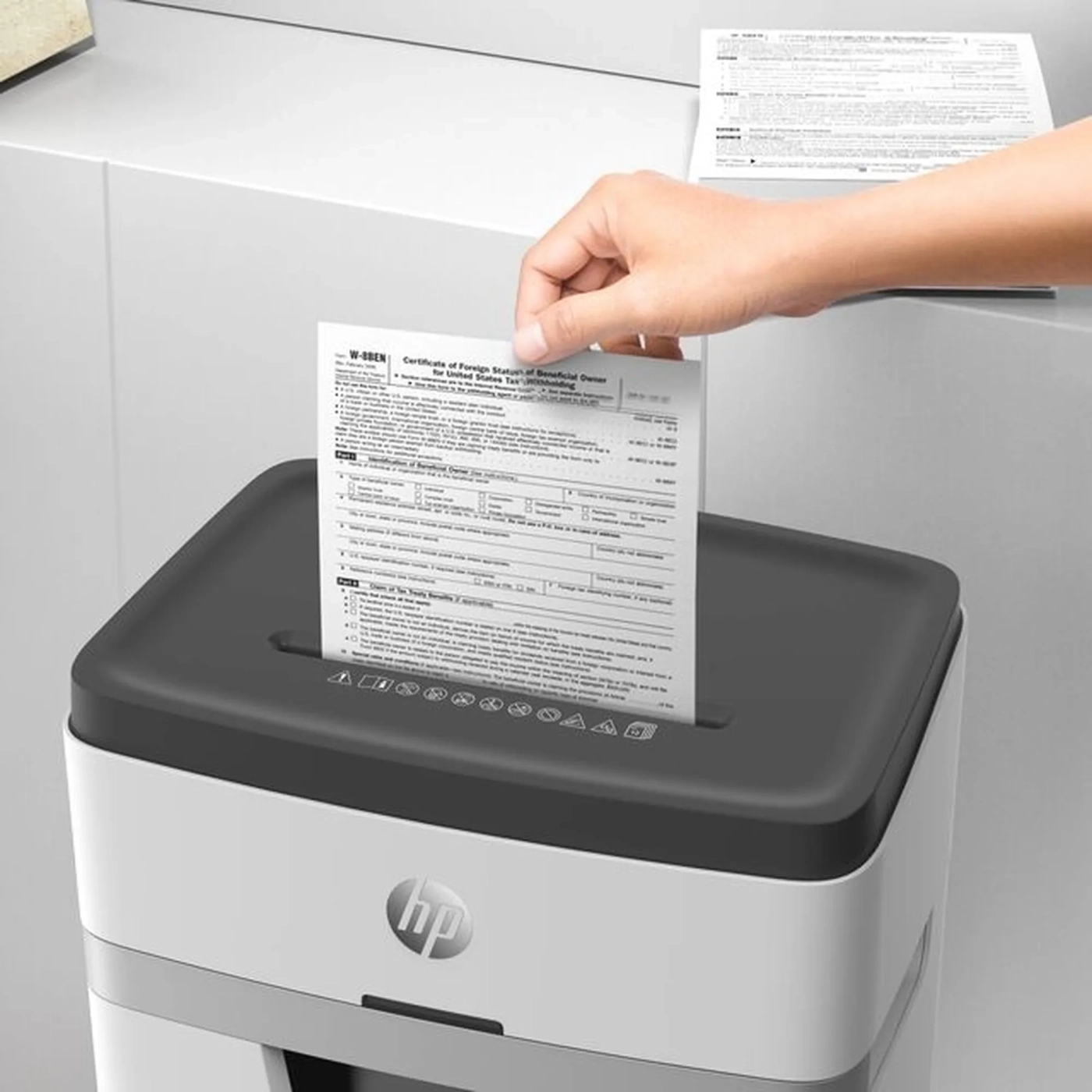 Купить Уничтожитель документов HP OneShred 12MC (2806) - фото 9