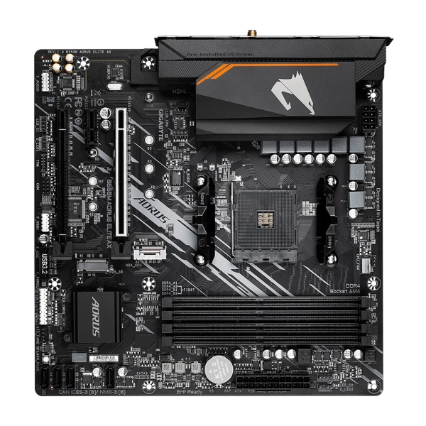 Купить Материнская плата Gigabyte B550M Aorus Elite AX - фото 3