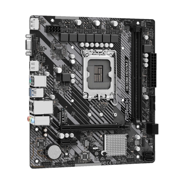 Купить Материнская плата ASRock H610M-HDV/M.2 R2.0 - фото 3