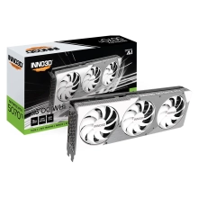 Купить Видеокарта Inno3D Nvidia GeForce RTX 5070 TI X3 OC 16GB WHITE (N507T3-16D7X-176068W) - фото 2