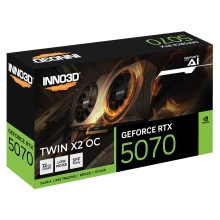 Купить Видеокарта Inno3D Nvidia GeForce RTX 5070 TWIN X2 OC 12GB (N50702-12D7X-195064N) - фото 3