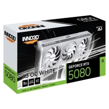 Купить Видеокарта Inno3D Nvidia GeForce RTX 5080 X3 OC WHITE 16GB (N50803-16D7X-17605211) - фото 3