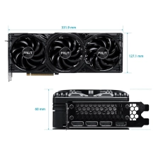 Купить Видеокарта PALIT Nvidia GeForce RTX 5070 Ti GamingPro OC 16GB GDDR7 (NE7507TS19T2-GB2031A) - фото 11