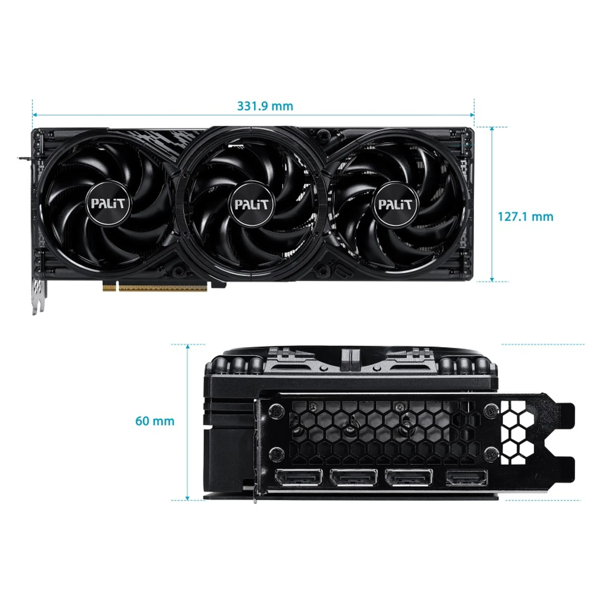 Купить Видеокарта PALIT Nvidia GeForce RTX 5070 Ti GamingPro OC 16GB GDDR7 (NE7507TS19T2-GB2031A) - фото 11