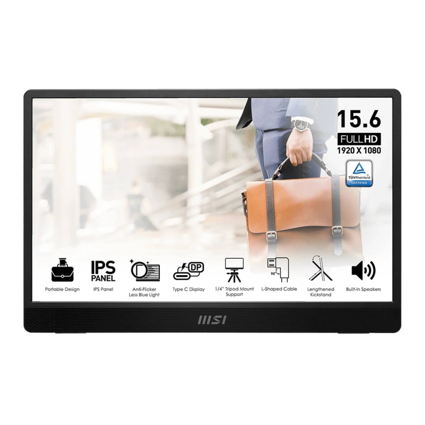 Купити Монітор 15.6" MSI PRO MP161 E2 (9S6-3PB70H-020) - фото 1