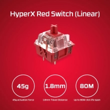 Купити Клавіатура HyperX Alloy Origins 60 (HX red linear) Black (4P5N4AA) - фото 10