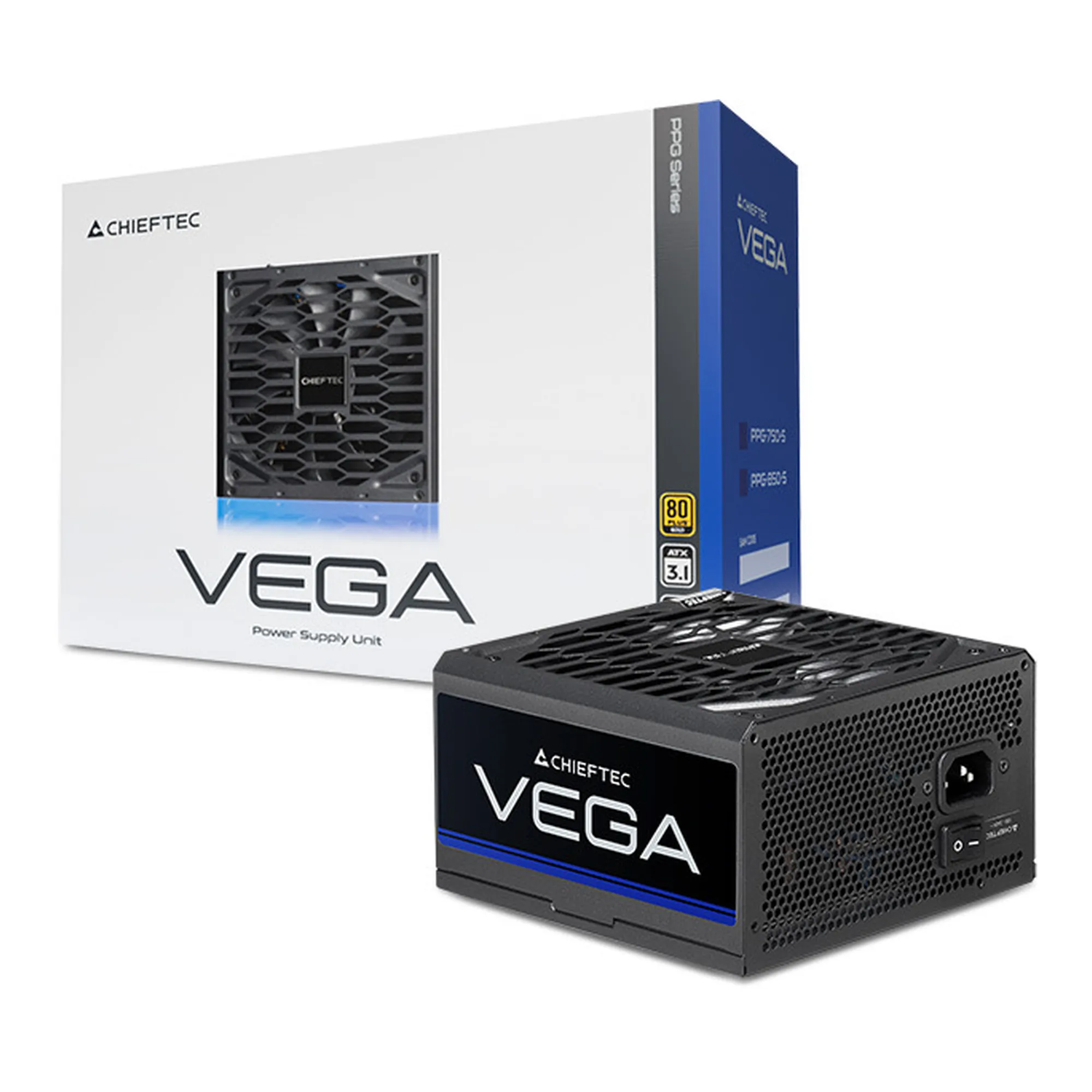 Купить Блок питания CHIEFTEC VEGA 750W 80+ Gold (PPG-750-S) - фото 7
