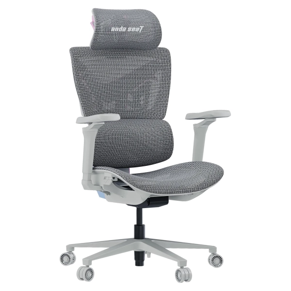 Купить Кресло для геймеров Anda Seat X-Air Pro XL Mesh Gray Twilight (AD-WY-01-GGSP-G01) - фото 2