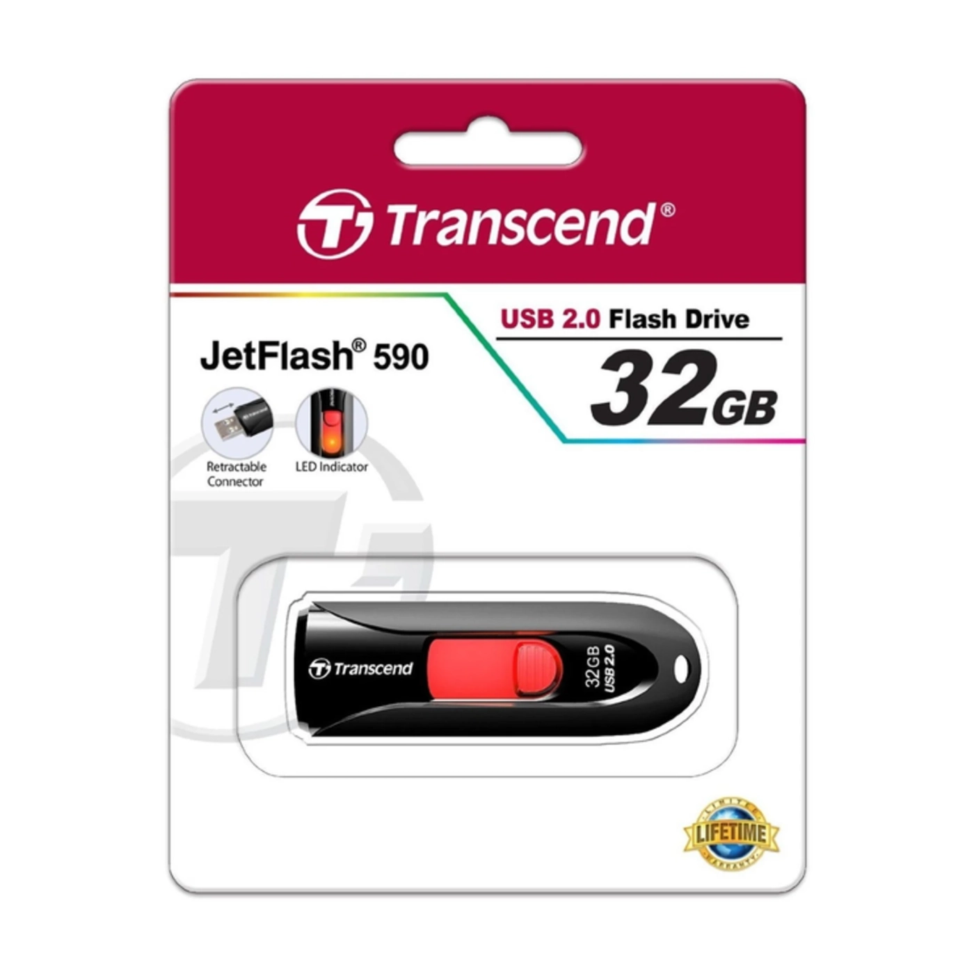 Купить Флеш накопитель 32GB USB Transcend JetFlash 590 (TS32GJF590K) - фото 4