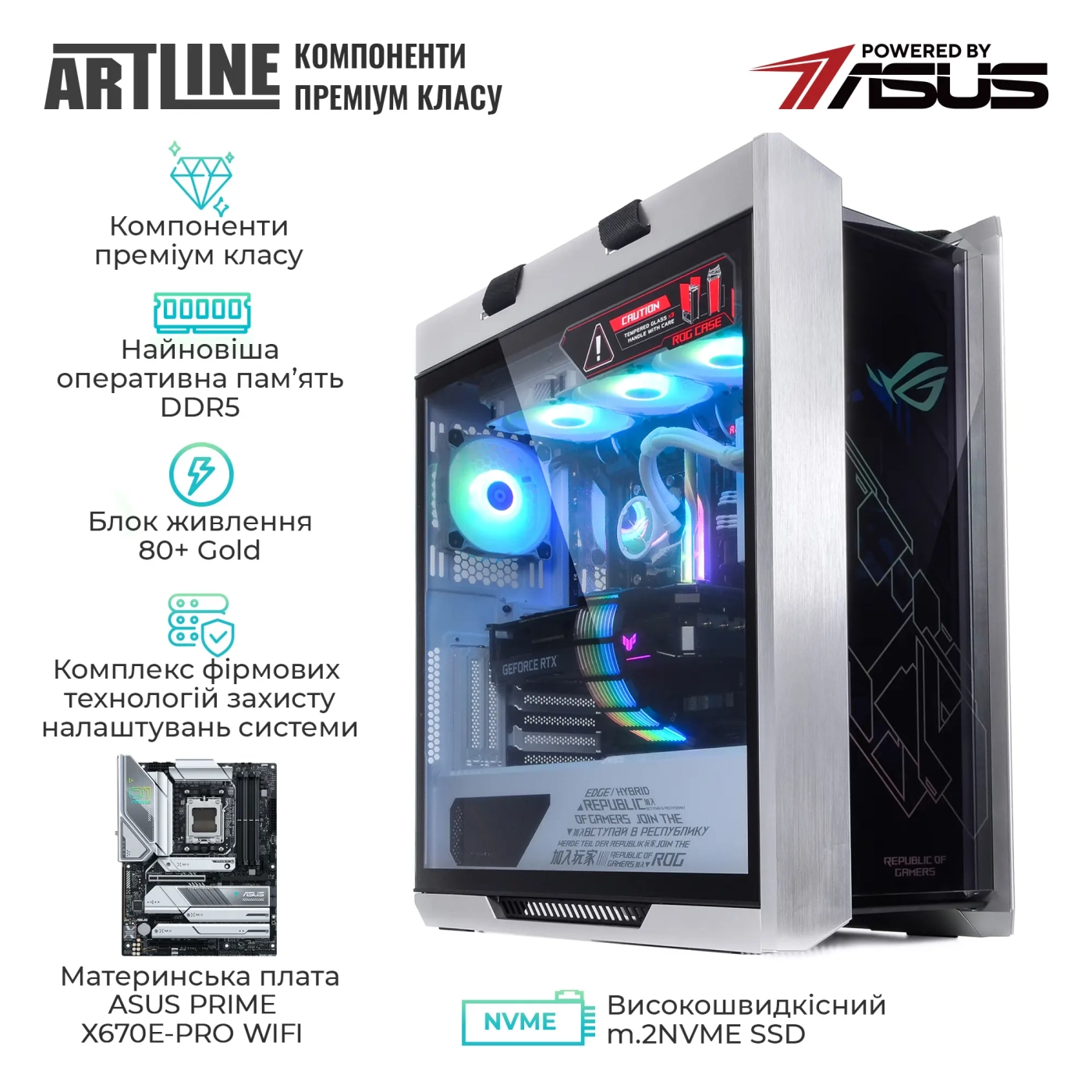 Купить Компьютер ARTLINE Overlord STRIX Windows 11 Pro (STRIXv182Win) - фото 4