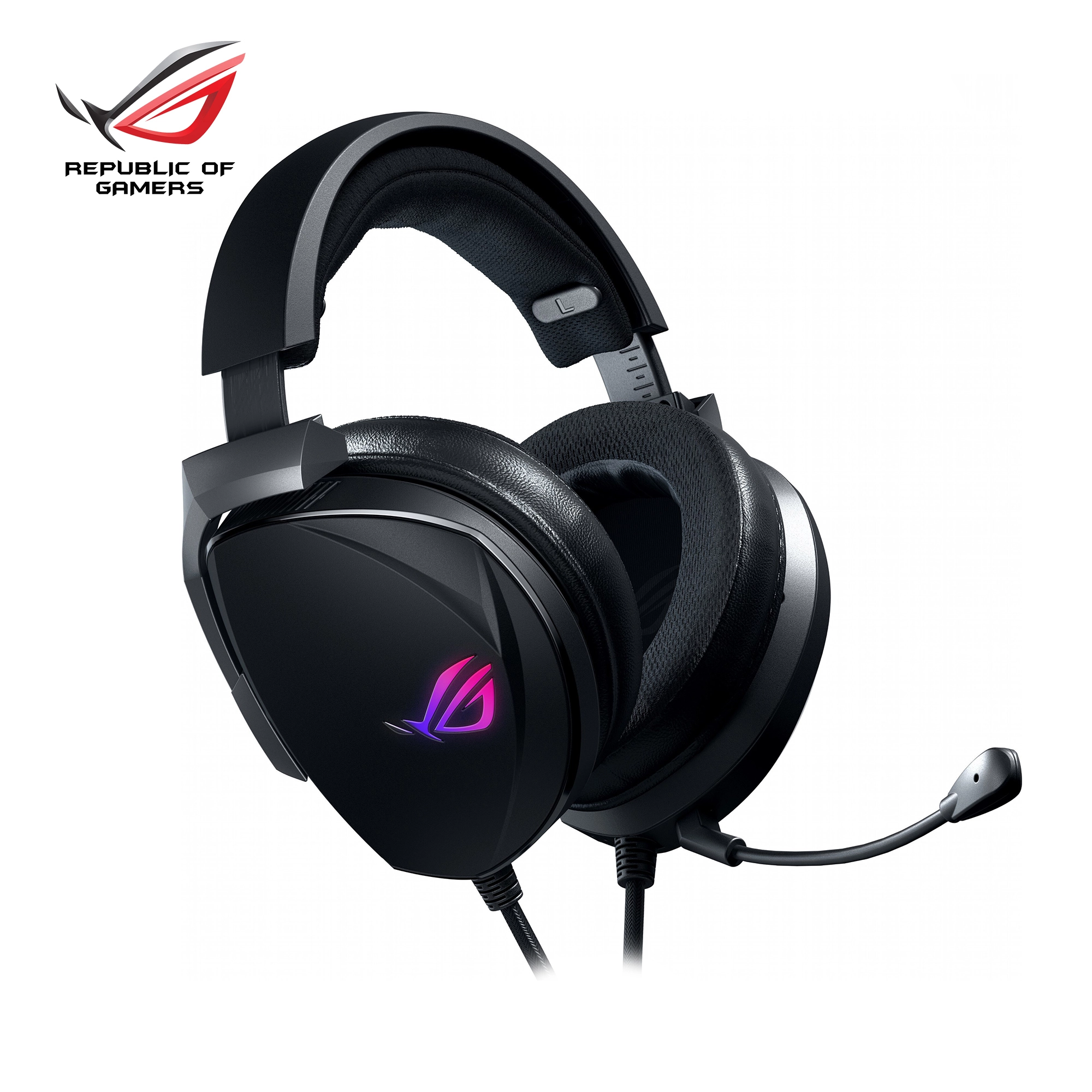 Купить Гарнитура ASUS ROG Theta 7.1 USB Black - фото 5