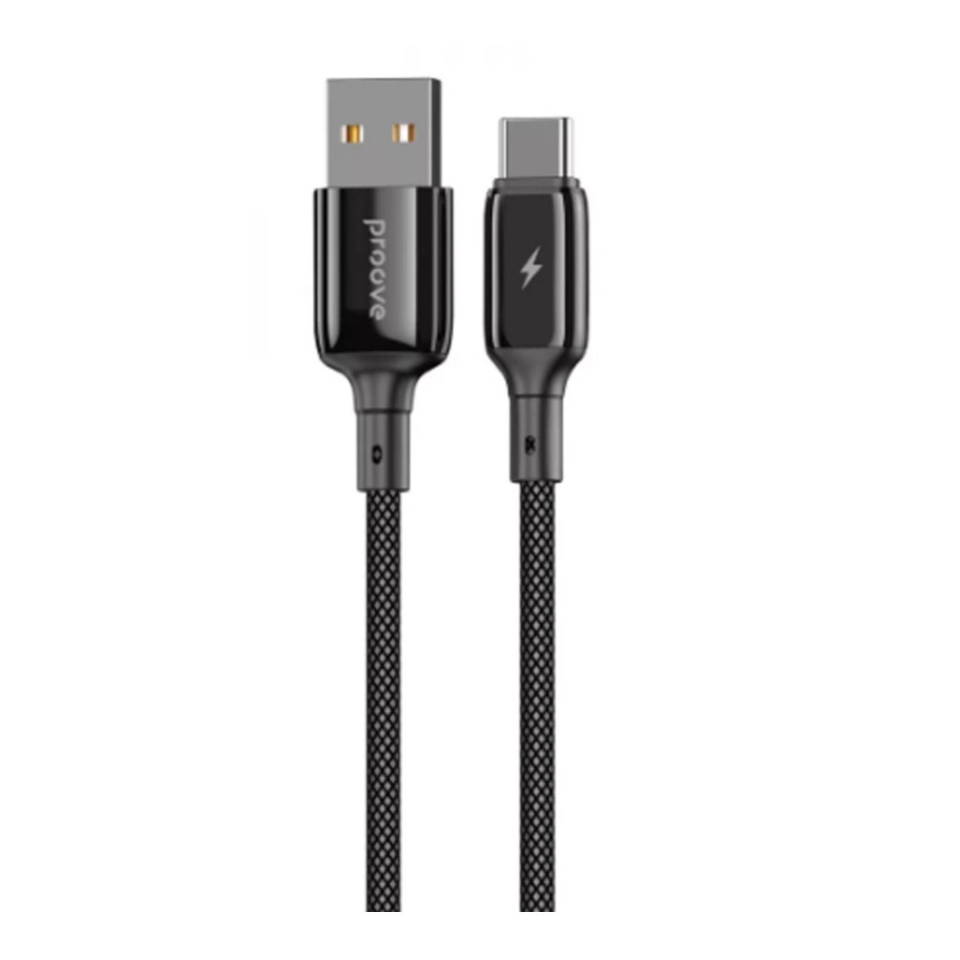 Купити Кабель Proove Dense Metal USB - USB-C 2.4A 1m Black (CCDM20001201) - фото 1