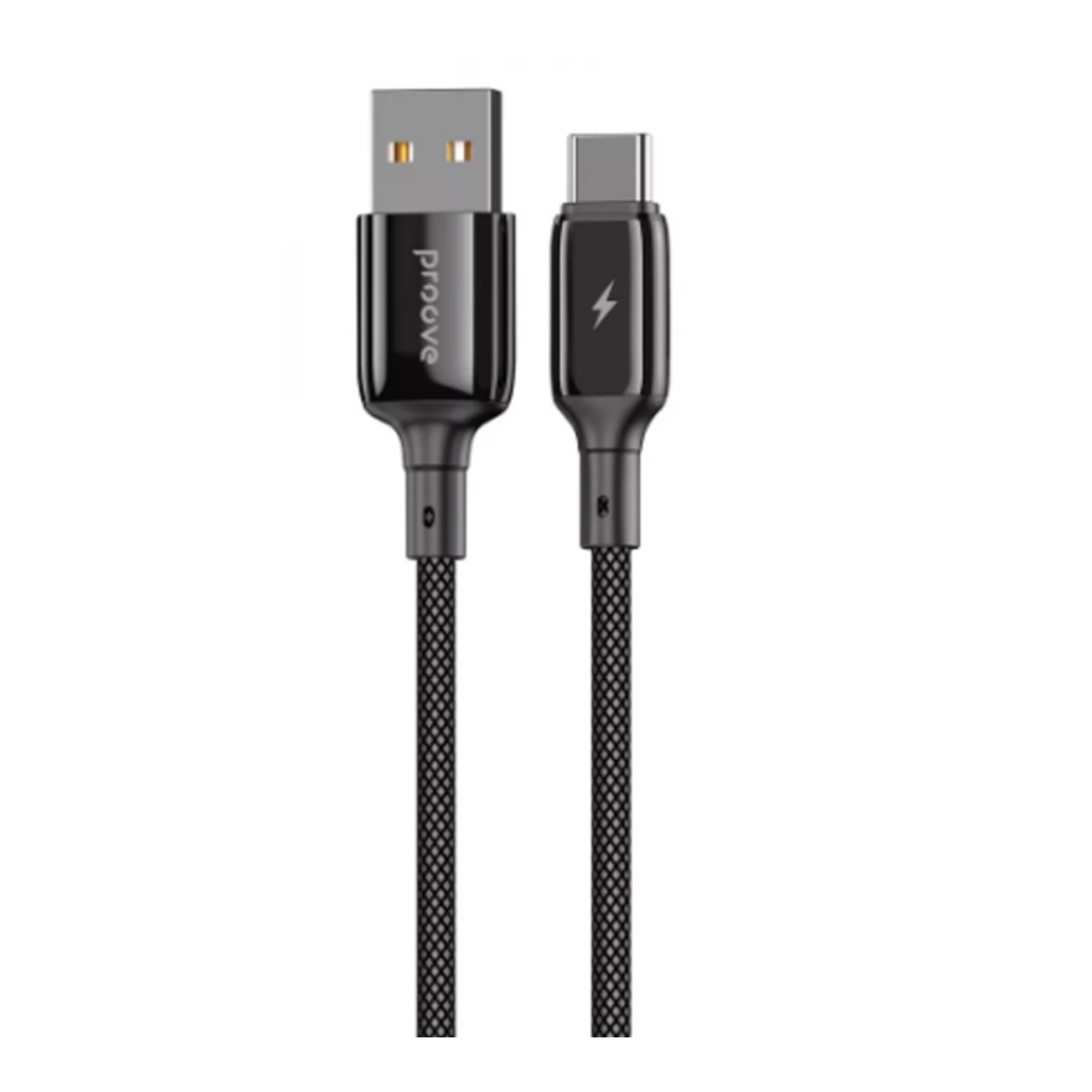 Купити Кабель Proove Dense Metal USB - USB-C 2.4A 1m Black (CCDM20001201) - фото 1
