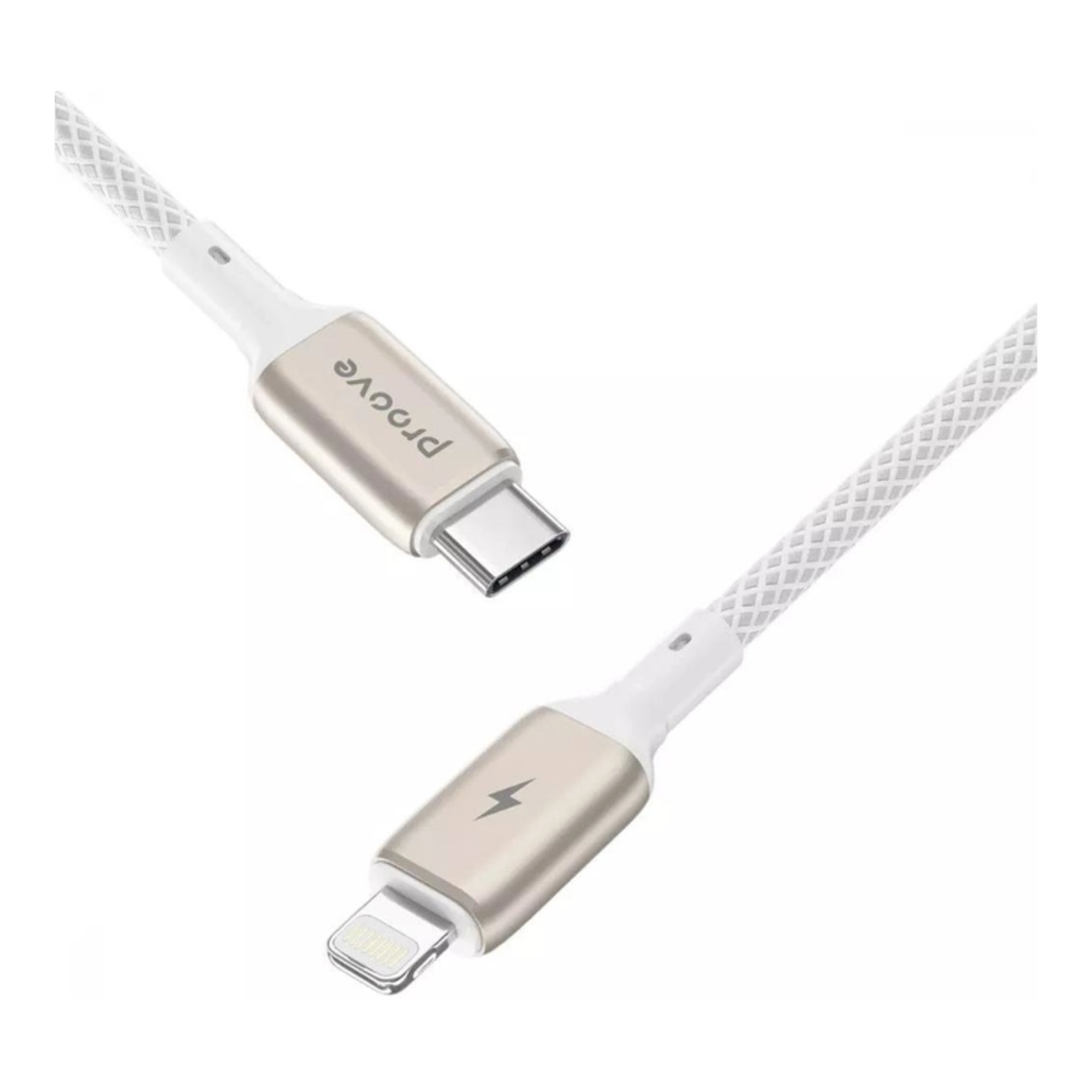 Купить Кабель Proove Dense Metal USB-C to Lightning 27W 1m White (CCDM27002102) - фото 2