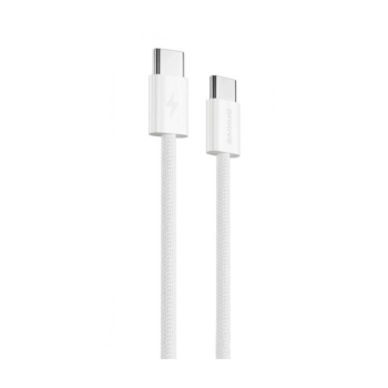 Купити Кабель Proove Energy Stream USB-C - USB-C 60W 1m White (CCES60002202) - фото 1