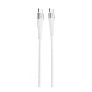 Купити Кабель Proove Light Silicone USB-C - USB-C 60W 1m White (CCLC60001102) - фото 1