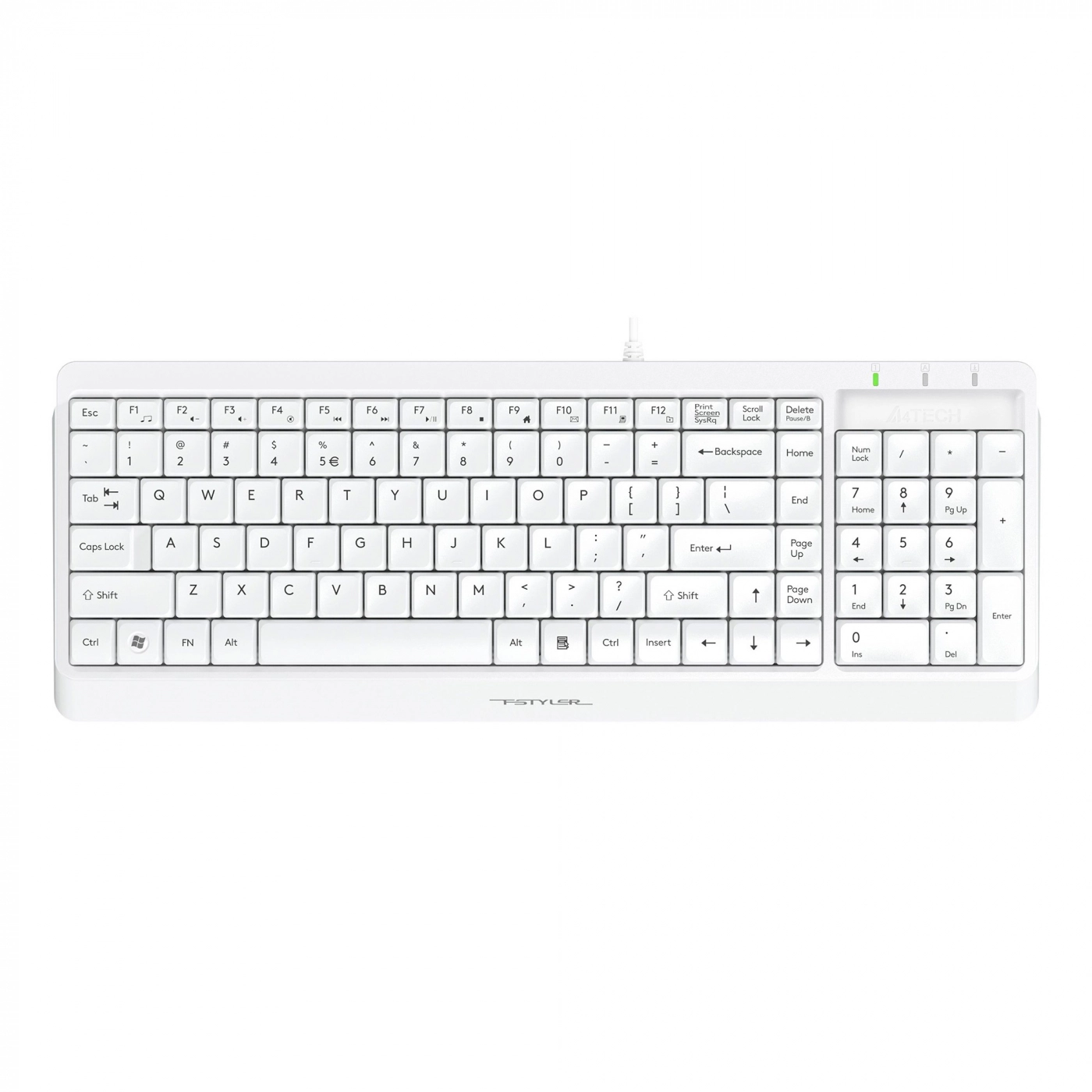 Купить Клавиатура A4tech FK15 White - фото 1