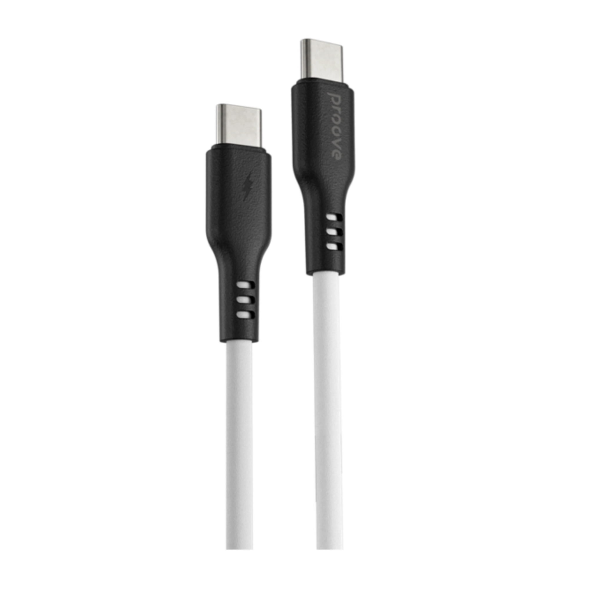 Купити Кабель Proove Rebirth USB-C - USB-С 60W 1m Black (CCRE60002201) - фото 1