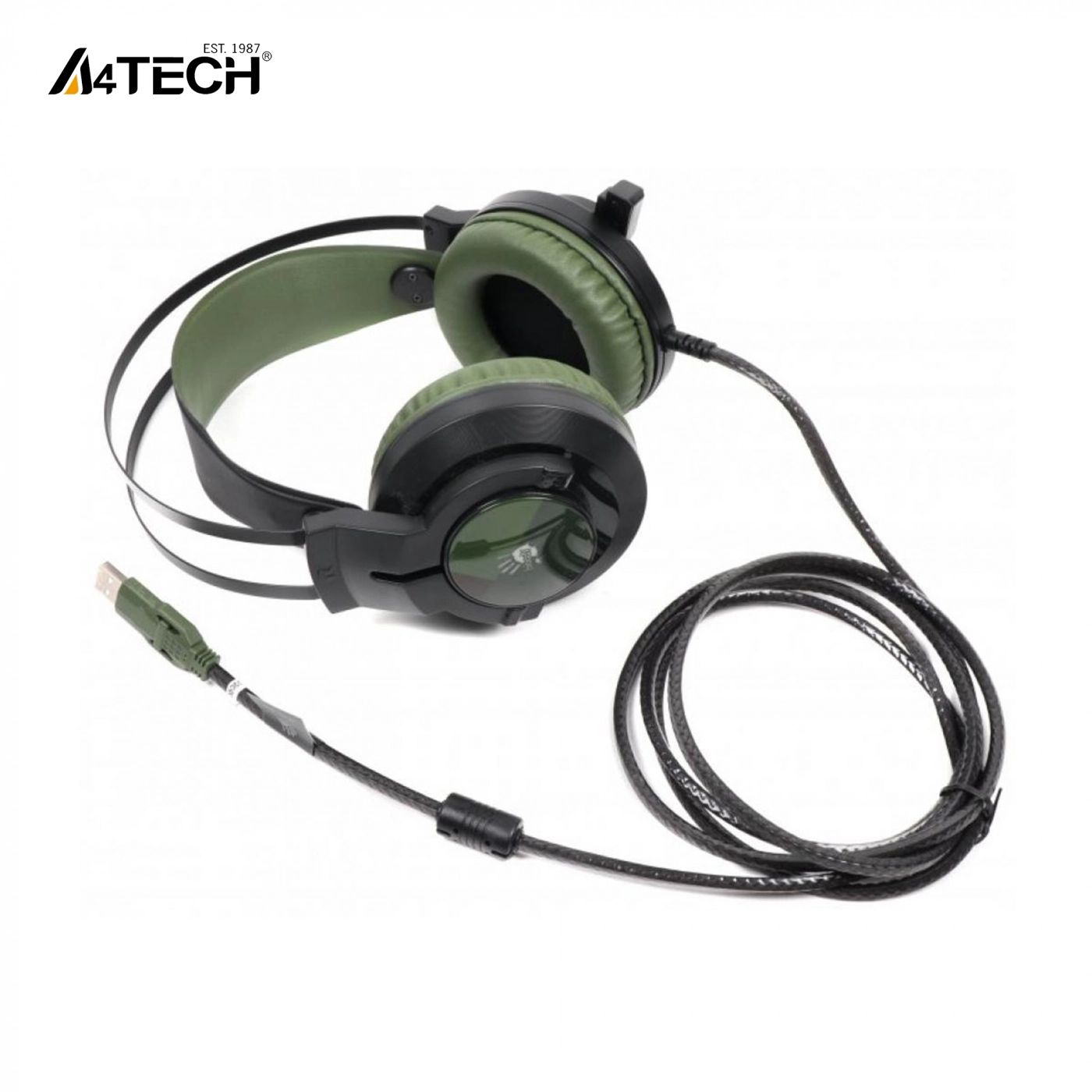 Купити Гарнітура A4Tech J437 Bloody (Army Green) - фото 4