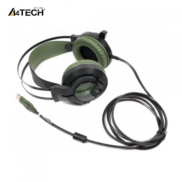 Купити Гарнітура A4Tech J437 Bloody (Army Green) - фото 4