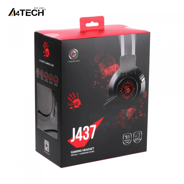 Купити Гарнітура A4Tech J437 Bloody (Army Green) - фото 5