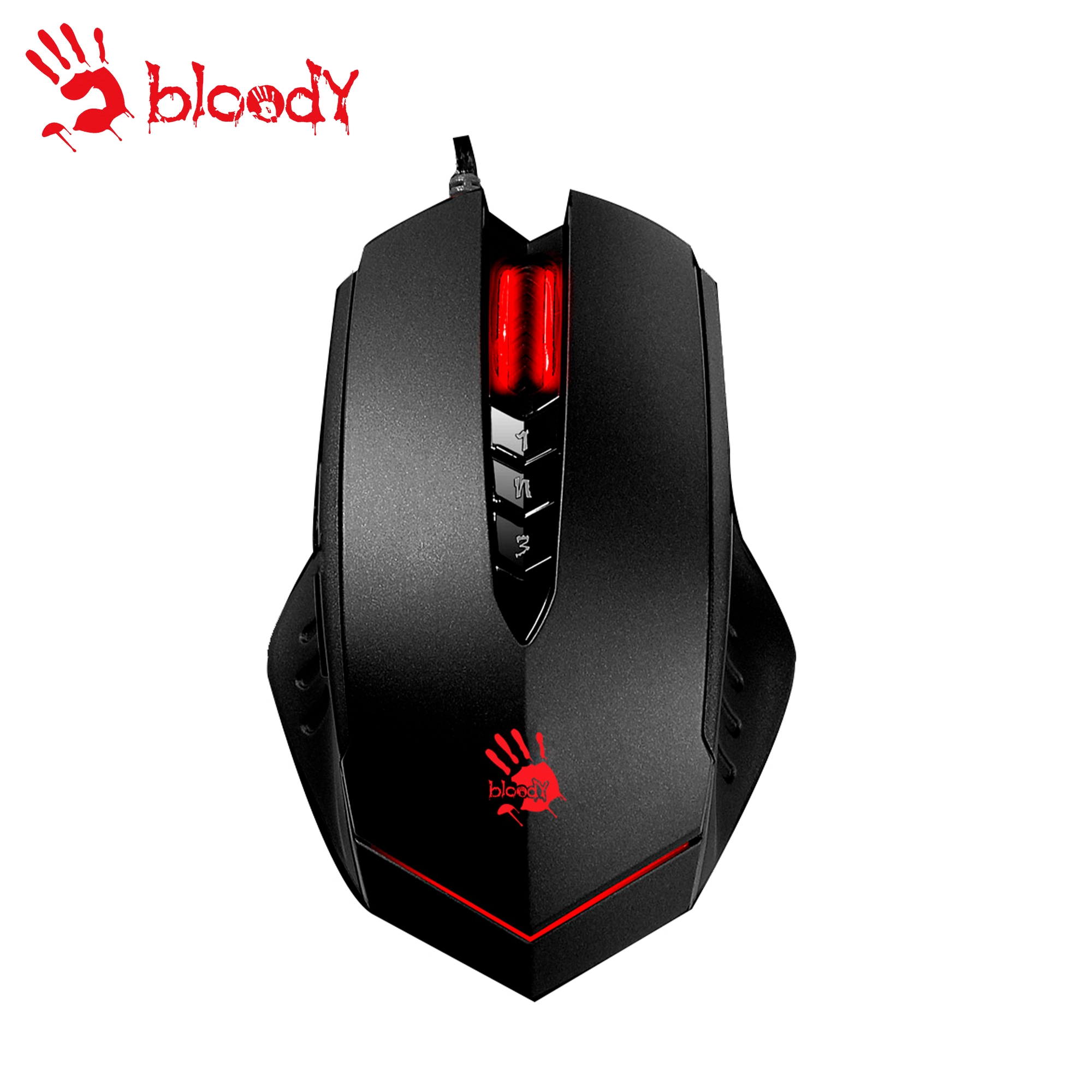 Купити Миша A4Tech V8M Bloody USB Black - фото 2