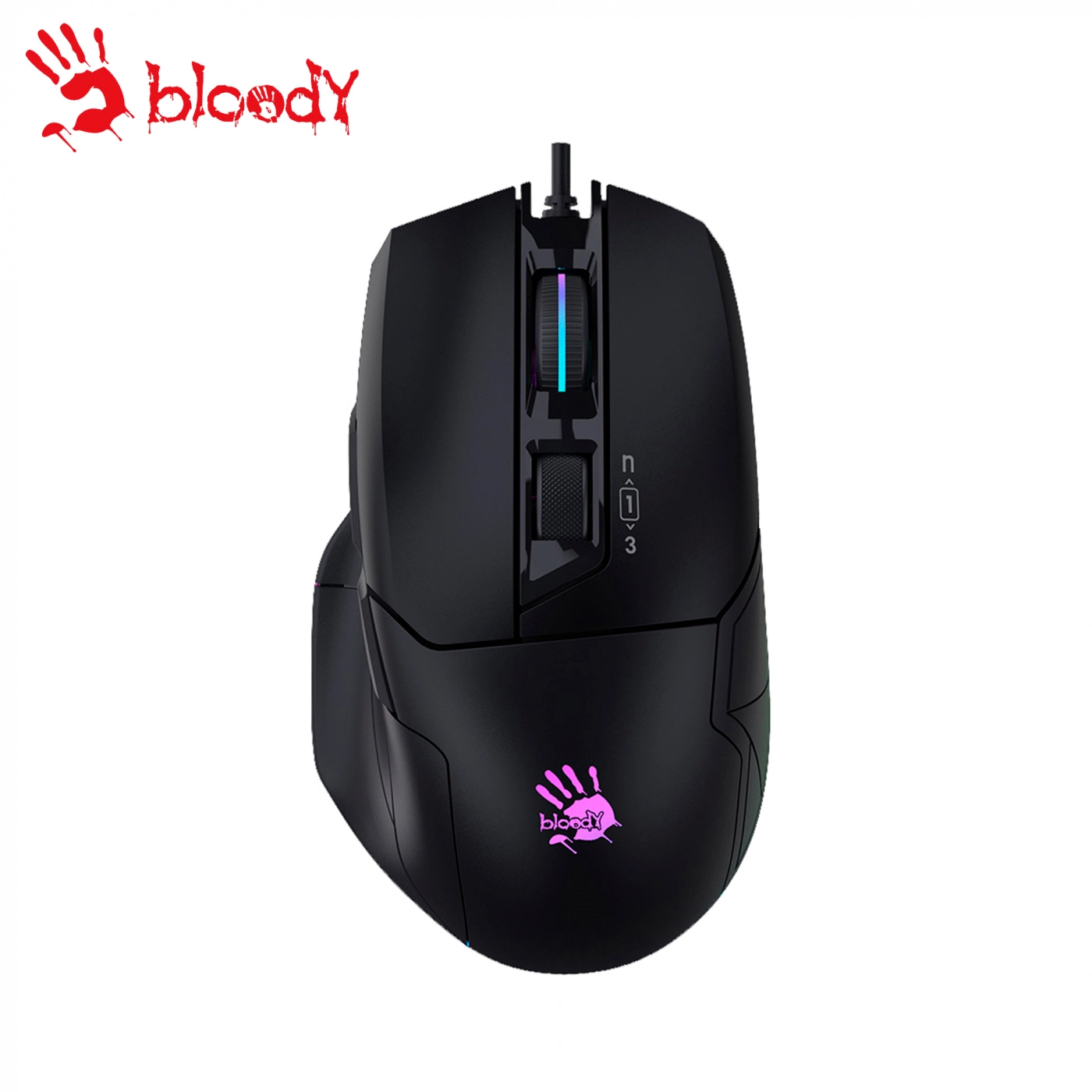 Купить Мышь A4Tech Bloody W70 Max USB Stone Black - фото 2