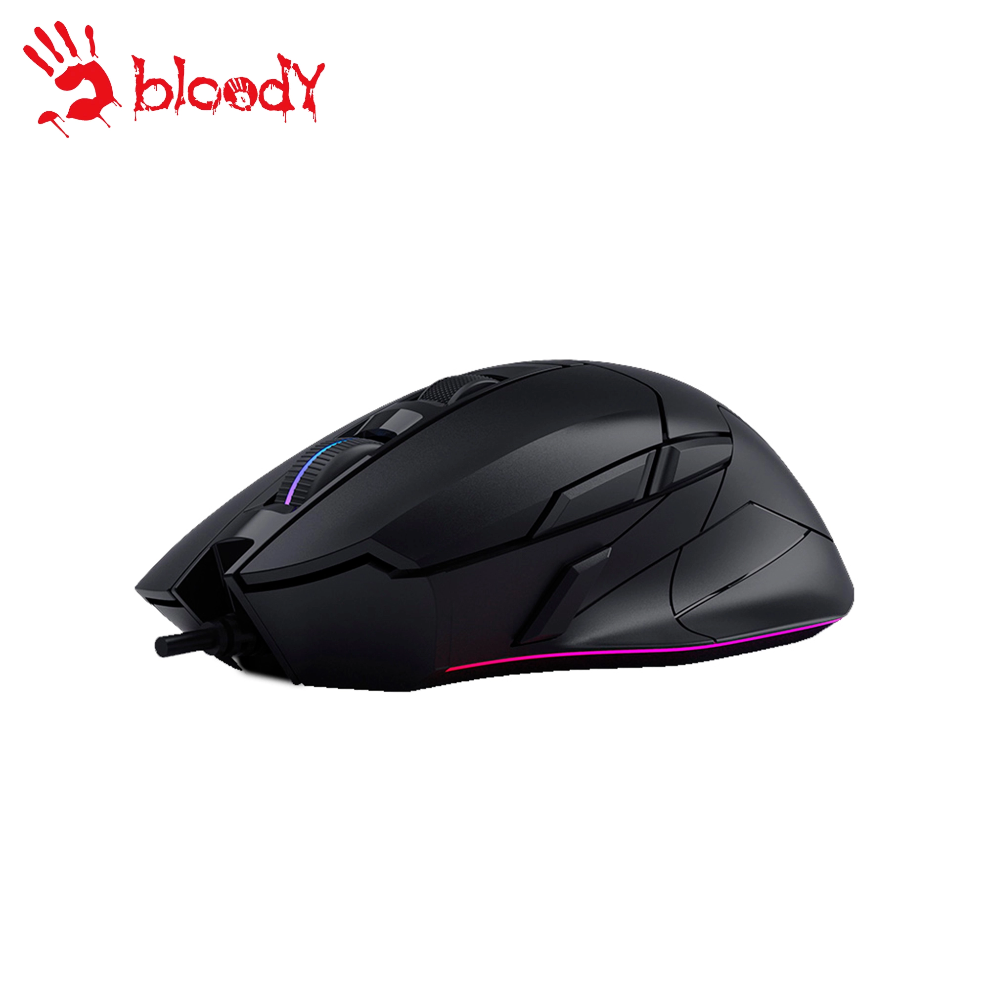 Купить Мышь A4Tech Bloody W70 Max USB Stone Black - фото 3