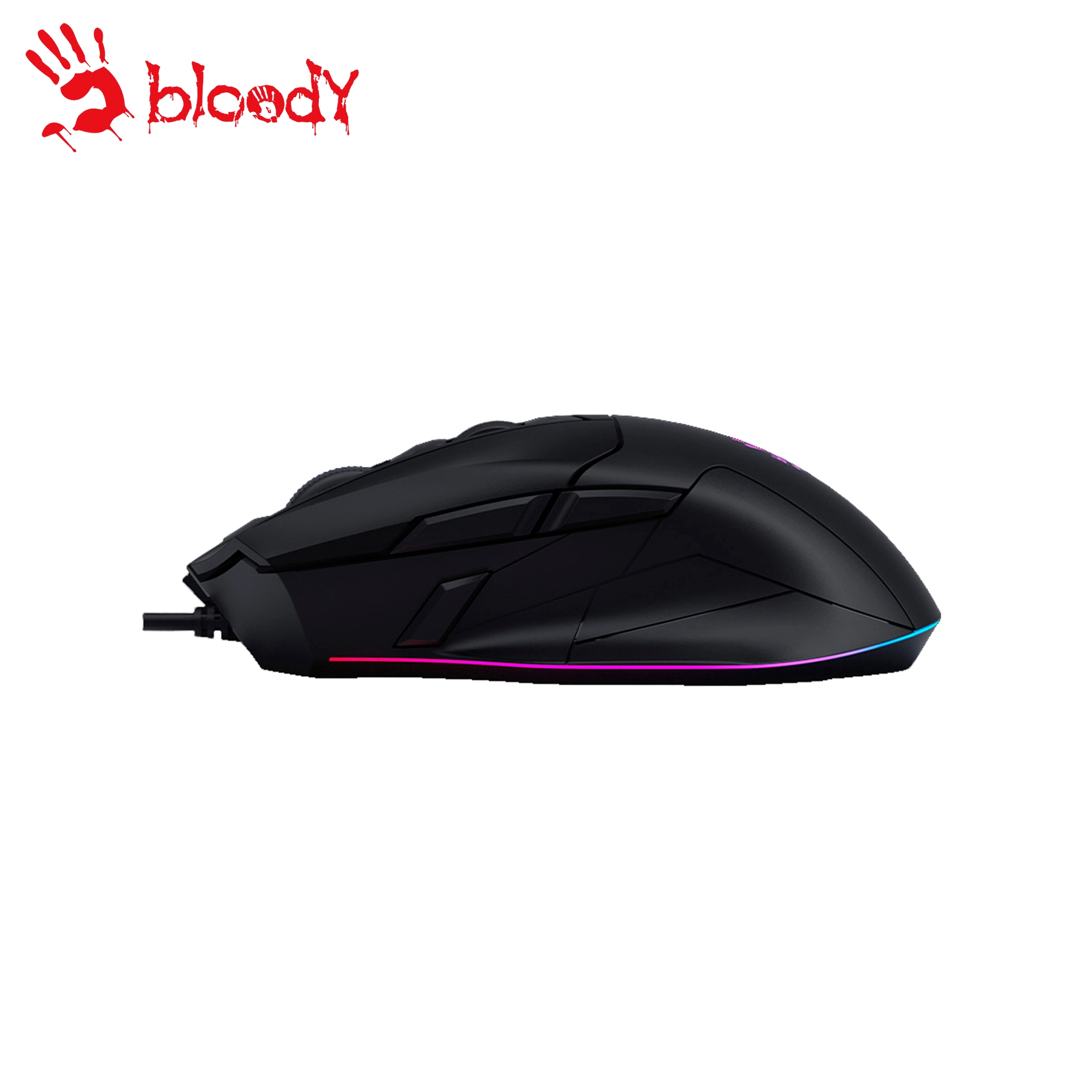 Купить Мышь A4Tech Bloody W70 Max USB Stone Black - фото 4