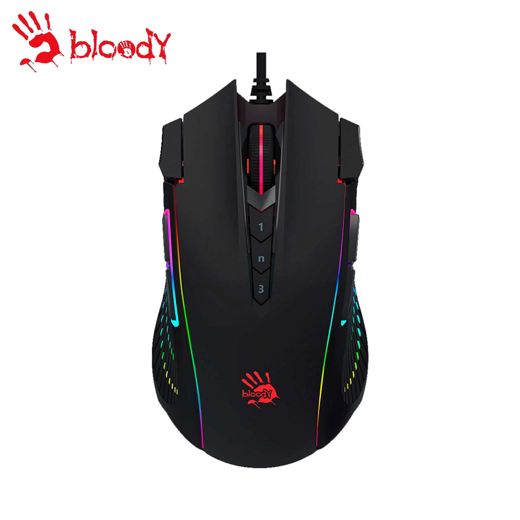 Купить Мышь A4Tech J90s Bloody USB Black - фото 2