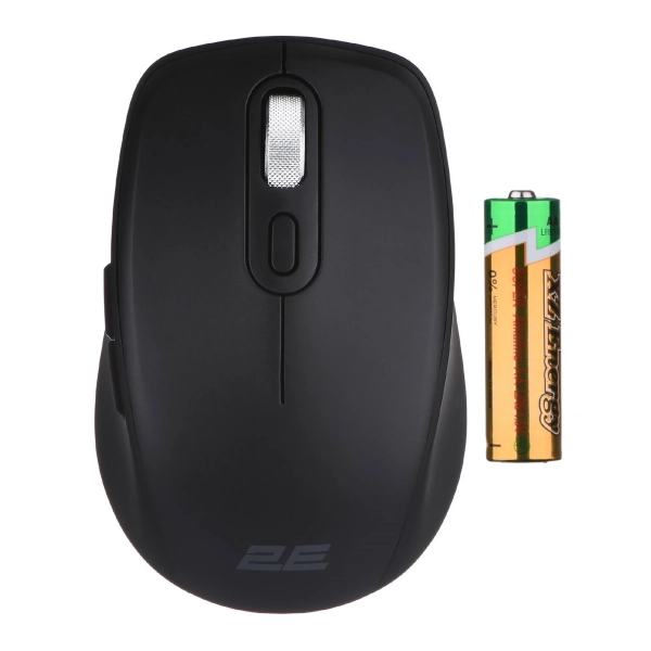 Купити Мишка 2E MF225 Silent Wireless/Bluetooth Black (2E-MF225WBK) - фото 2