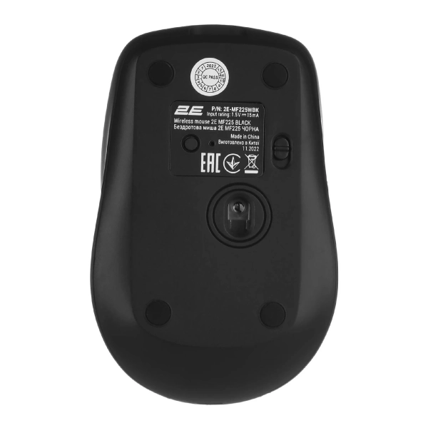 Купити Мишка 2E MF225 Silent Wireless/Bluetooth Black (2E-MF225WBK) - фото 6