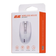 Купити Мишка 2E MF270 Silent Rechargeable Wireless White (2E-MF270WWH) - фото 8