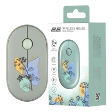 Купити Мишка 2E MF300 FLORADILL Silent Wireless/Bluetooth Green (2E-MF300WFLORAGN) - фото 6