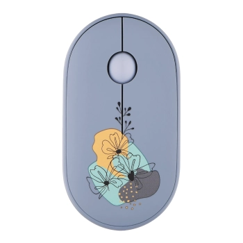 Купити Мишка 2E MF300 FLORAMALLOW Silent Wireless/Bluetooth Blue (2E-MF300WFLORABL) - фото 1