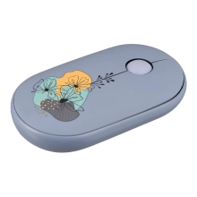 Купити Мишка 2E MF300 FLORAMALLOW Silent Wireless/Bluetooth Blue (2E-MF300WFLORABL) - фото 2