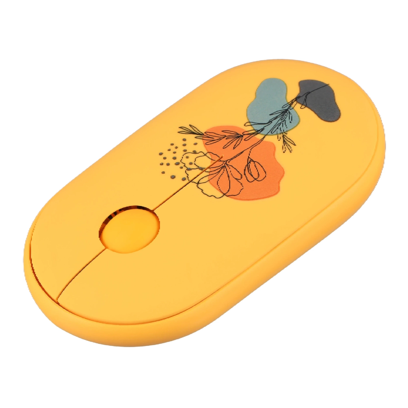 Купити Мишка 2E MF300 FLORAPOPPY Silent Silent Wireless/Bluetooth Yellow (2E-MF300WFLORAYW) - фото 2