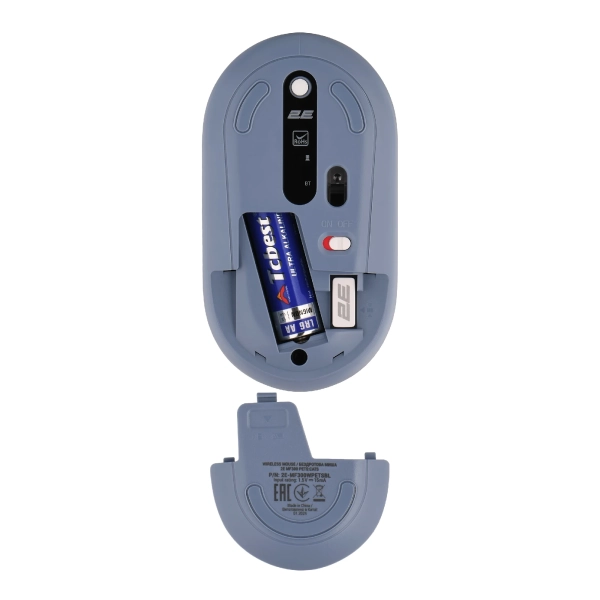 Купити Мишка 2E MF300 PETSCATS Silent Wireless/Bluetooth Blue (2E-MF300WPETSBL) - фото 5