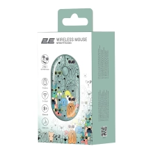 Купити Мишка 2E MF300 PETSDOGS Silent Wireless/Bluetooth Green (2E-MF300WPETSGN) - фото 7