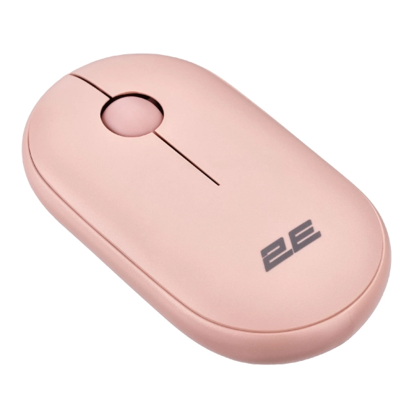 Купити Мишка 2E MF300 Silent Wireless/Bluetooth Mallow Pink (2E-MF300WPN) - фото 2