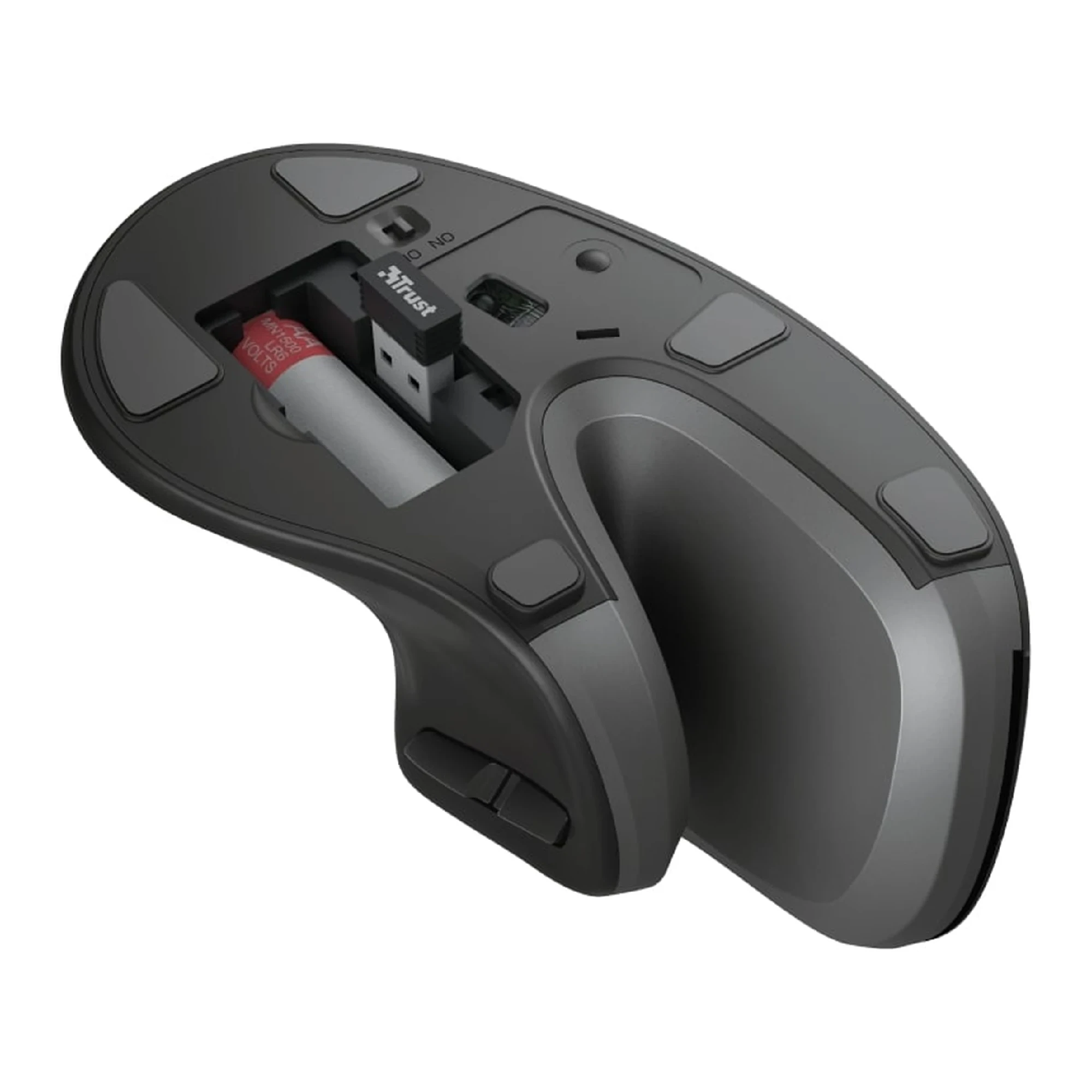 Купити Мишка Trust Verro Ergonomic Wireless Black (23507) - фото 8