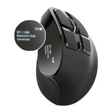 Купити Мишка Trust Voxx Rechargeable Ergonomic Wireless/Bluetooth Black (23731) - фото 4