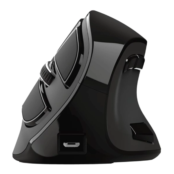 Купити Мишка Trust Voxx Rechargeable Ergonomic Wireless/Bluetooth Black (23731) - фото 7