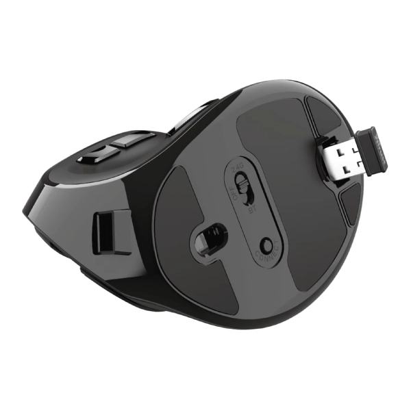 Купити Мишка Trust Voxx Rechargeable Ergonomic Wireless/Bluetooth Black (23731) - фото 9
