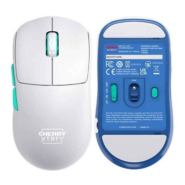 Купити Мишка Xtrfy M68 Wireless White (CX-M68W-WHITE) - фото 2