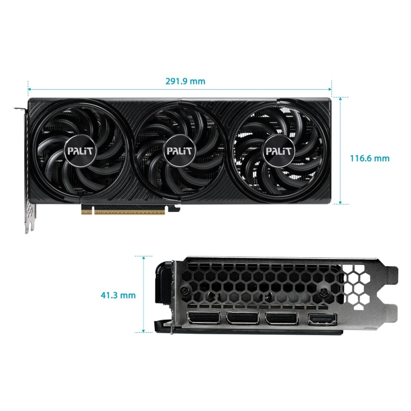 Купити Відеокарта PALIT Nvidia GeForce RTX 5070 Infinity 3 OC 12GB GDDR7 (NE75070S19K9-GB2050S) - фото 8